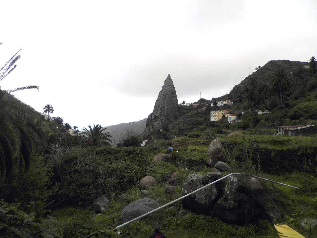 Wanderung vom Rocko de Agando, El Cercado, Hermigua